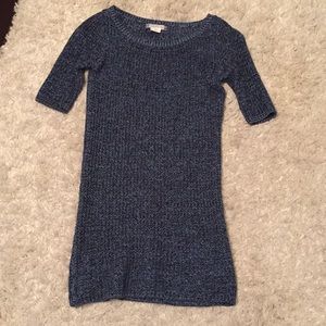 Cooperative Brand Blue Sweater Dress, Size Small
